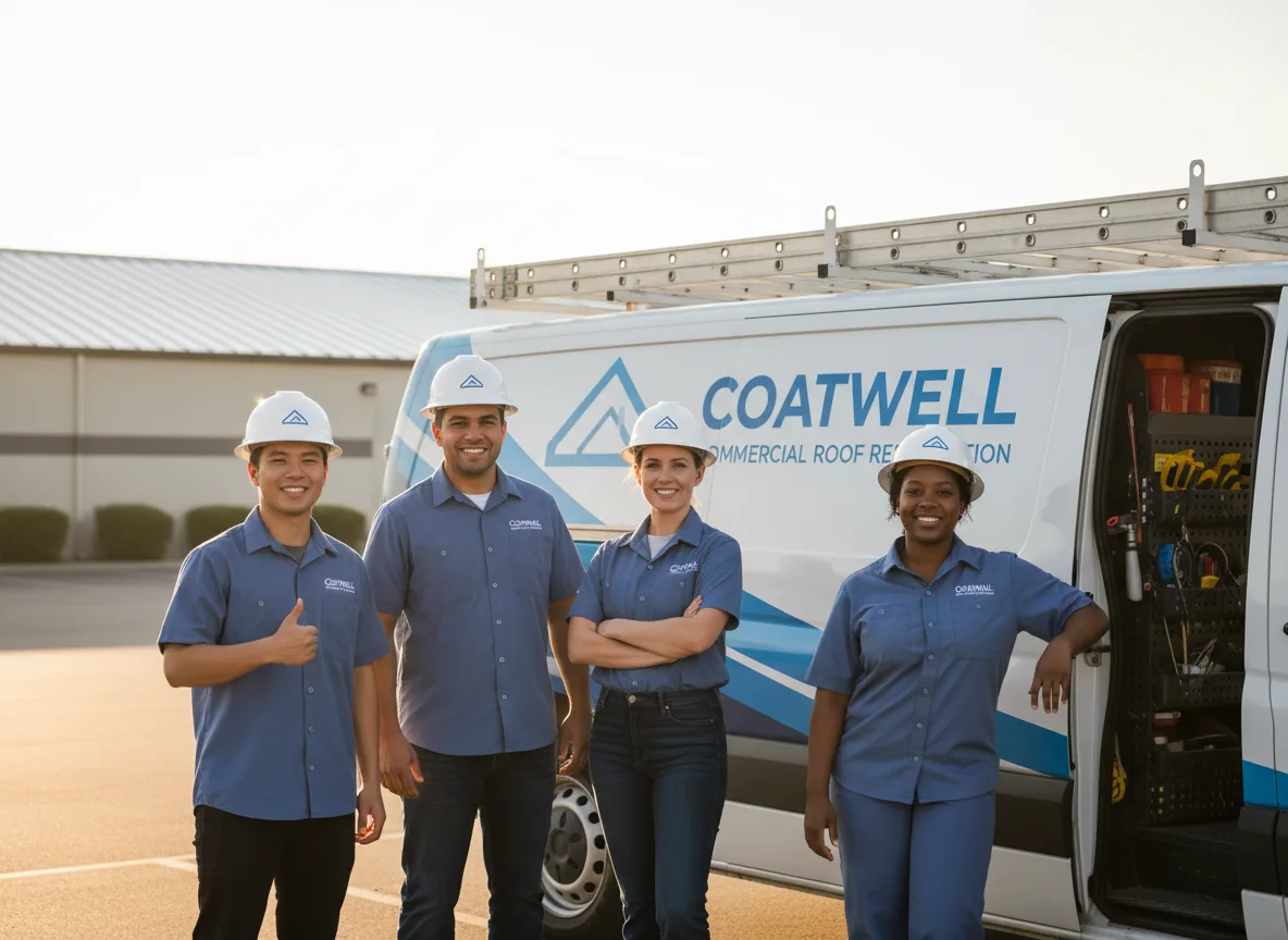 Commercial roof coating company in Keota, IA